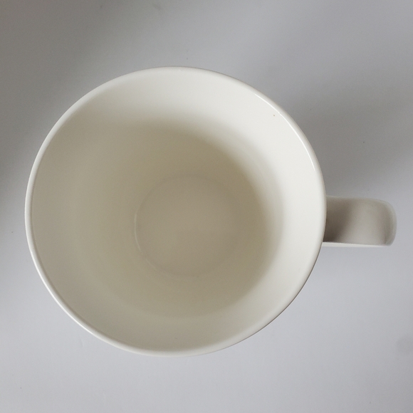 Jamaica Map White, Iridescent Cream & Silver Ceramic Coffee Mug Cup Dr Bird 4" - Picture 6 of 8